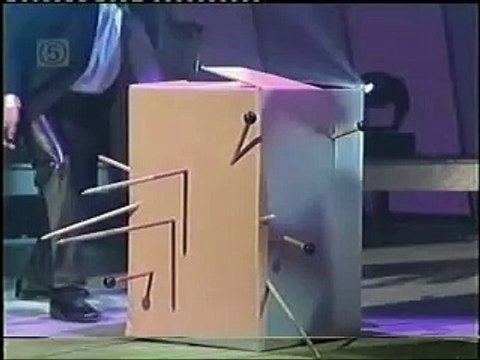 Shahid Malik - Magician, Illusionist - Cardboard Box Illusion - Top 5 in 50 Greatest Magic Tricks