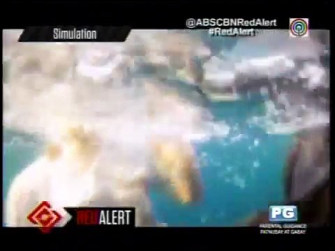 Atom takes off pants to survive sinking boat