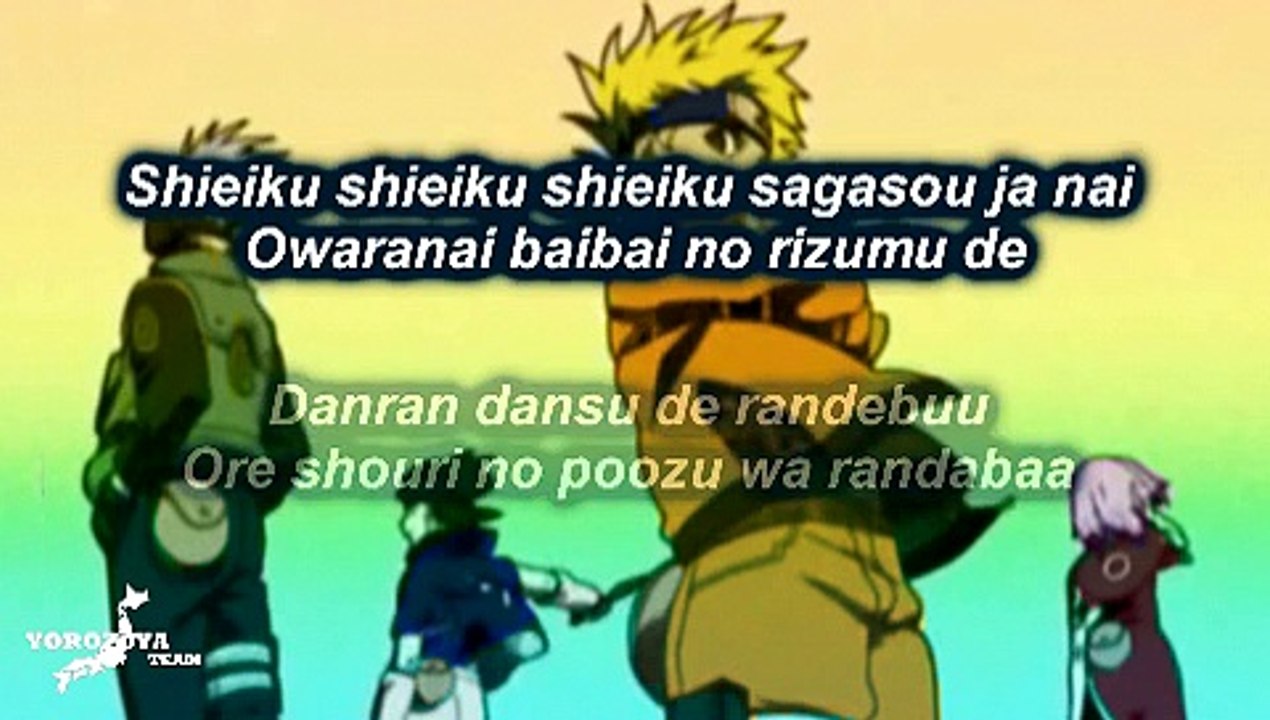 Naruto / Captain Stridum - Mountain a go go two / Karaoke On Vocal