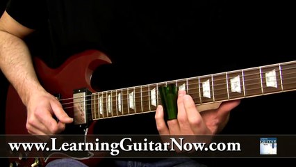 Open E Tuning Slide Guitar Lesson: Duane Allman Style Lick