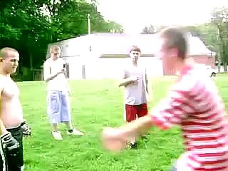 BACKYARD MMA     Jeff v Andy !!!!!