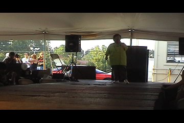 Rosie sings 'Burning Love' Elvis Week 2006