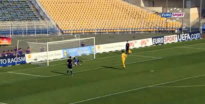 Luca Zidane Fail Panenka Penalty - France U17 vs Belgium U17 19.05.2015