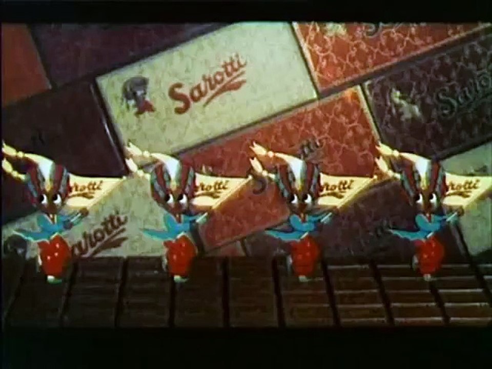 Die ersten Werbeclips im TV