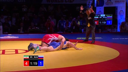 1st Place Match - 97Kg - Men's Freestyle Wrestling World Cup 2014