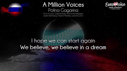 Polina Gagarina - A Million Vioces (Russia)
