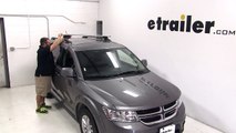 Installation of a Thule AeroBlade Crossroad Roof Rack on a 2013 Dodge Journey - etrailer.com