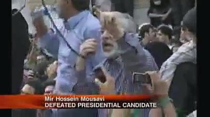 Massive Anti government rally in Tehran Iran