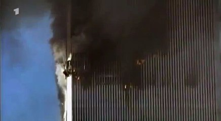 WTC 2 collapse close up