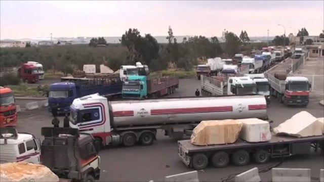 المعارضة السورية تغلق معبر نصيب الحدودي مع الأردن