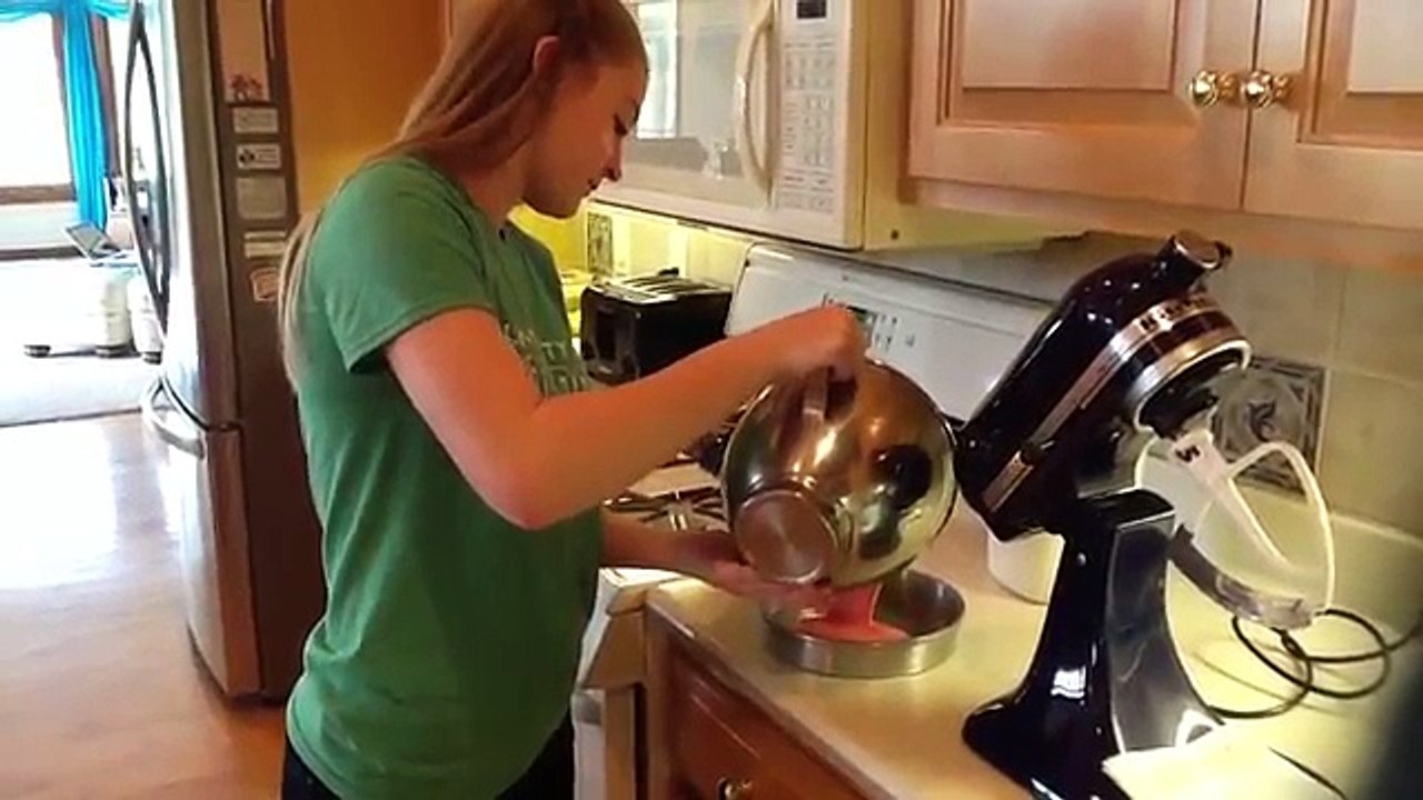 How To Bake a Rainbow Cake | Allison Mallette & Blake Belden