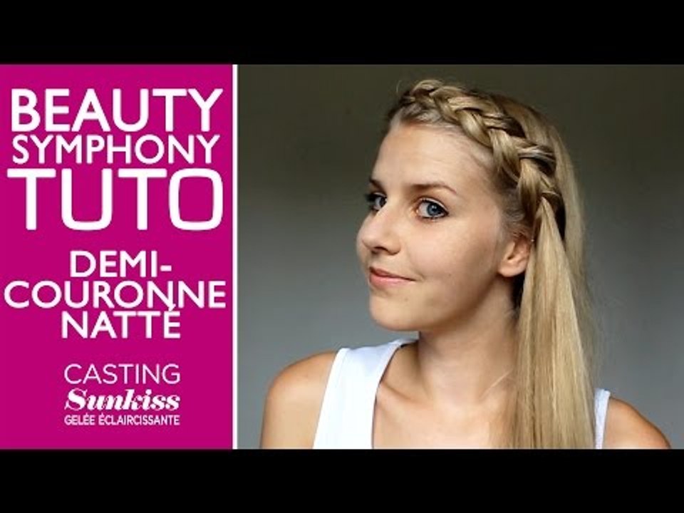 Demi-couronne nattée by BeautySymphony