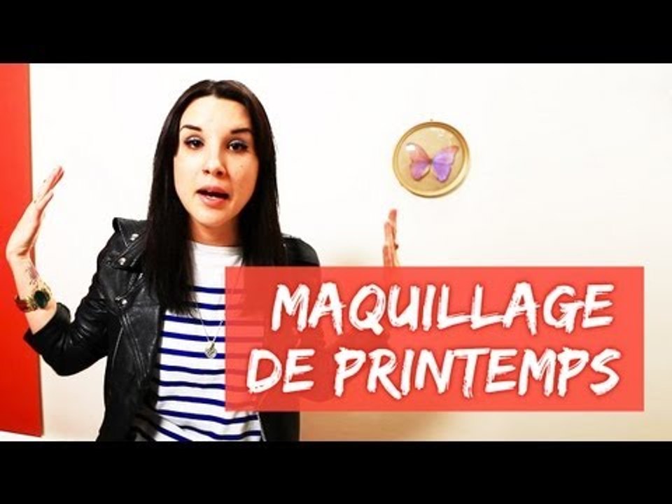 Tuto maquillage de printemps