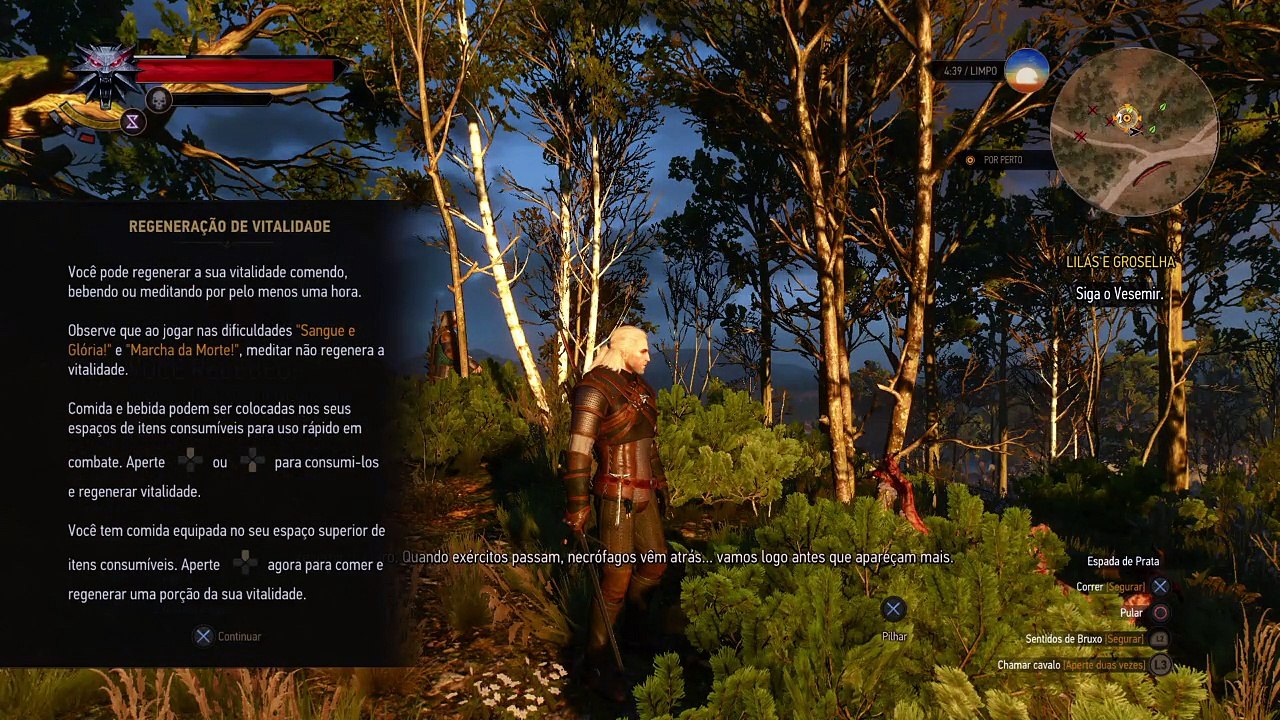 The Witcher 3: Um pouco da jogabilidade