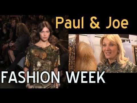 Backstage & interview fashion week: Paul & Joe défilé automne-hiver 2012-2013 à Paris