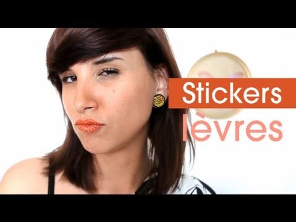 Tuto maquillage : stickers lèvres comme Jessie J