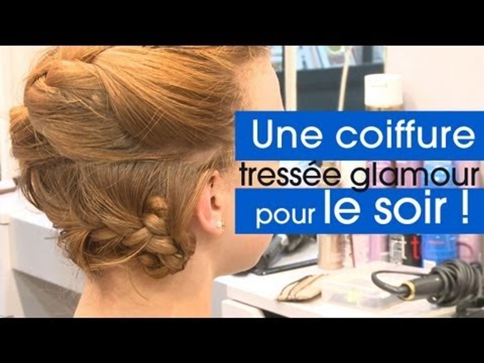 Coiffure glamour pour le soir