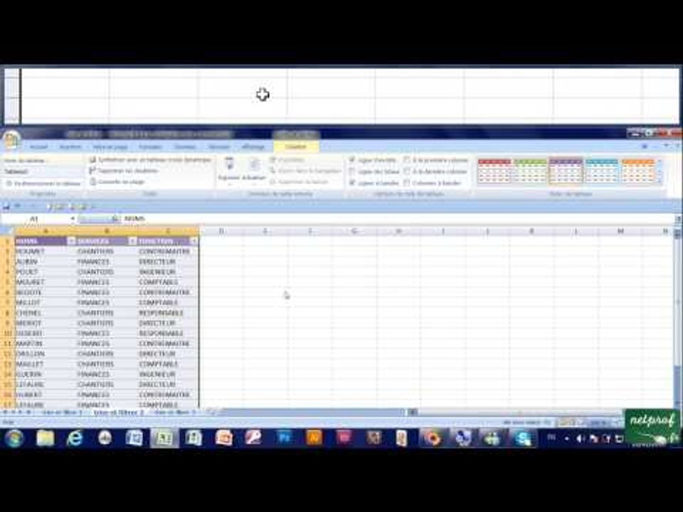 20 - Trier et Filtrer des données sur Excel