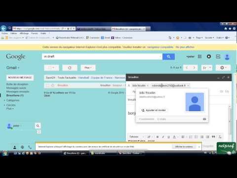 3L - Mettre message en attente dans brouillons, le reprendre et l'envoyer avec Gmail