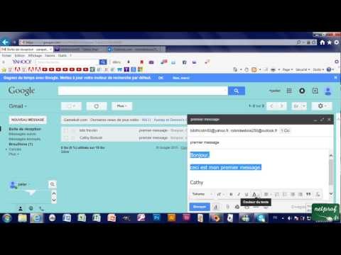 3b - Ecrire, envoyer un mail avec Gmail, les différents champs