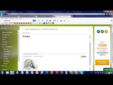 2i - Envoyer message avec pièces jointes avec Yahoo
