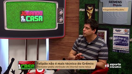 Bruno Formiga, sobre Felipão: ''De 2006 pra cá, é só manchete ruim"