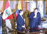 Firma de Acuerdos Binacionales Ecuador - Perú