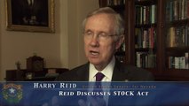 Reid discusses STOCK Act