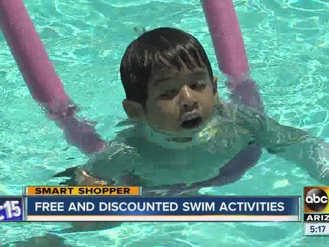 Stay cool with FREE and discounted swim lessons
