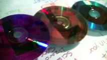Recycled CD Art & Superheroes