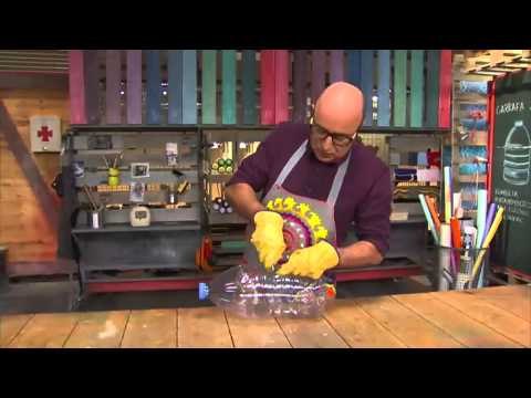 TV3 - Ja t'ho faràs - Atreveix-t'hi prestatges amb caixes de plàstic i llum amb garrafa