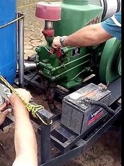 Motor estacionario diesel antigo SBMM