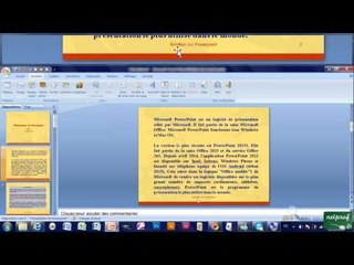 19 - Numérotation, en tête pied de page, animation diapositives
