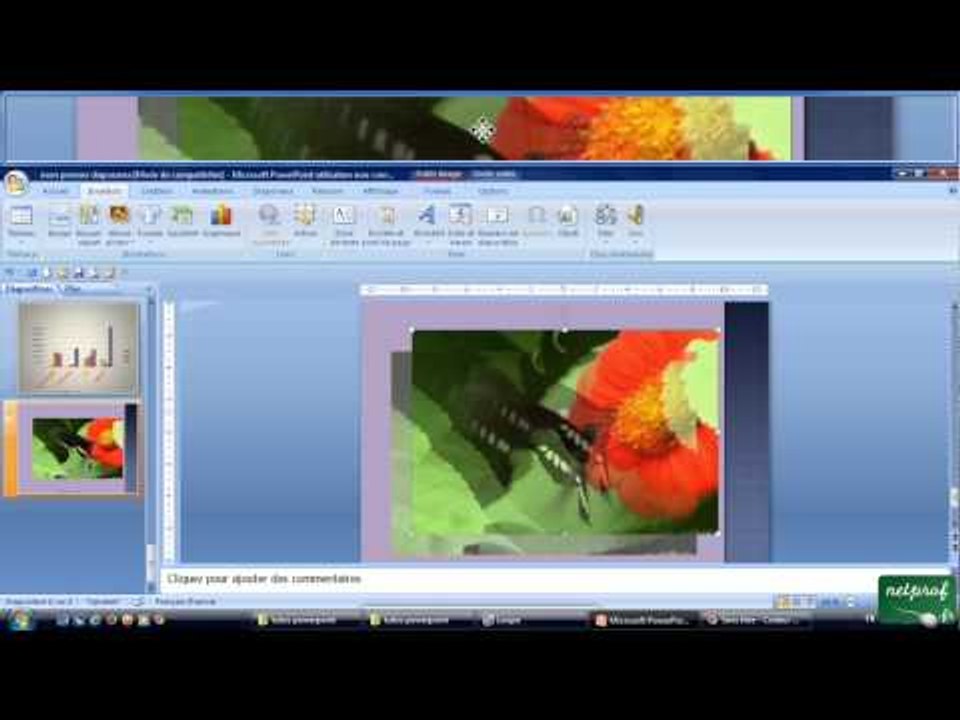11 - Insérer date, numéro de diapo, pied de page, insérer un film, un son