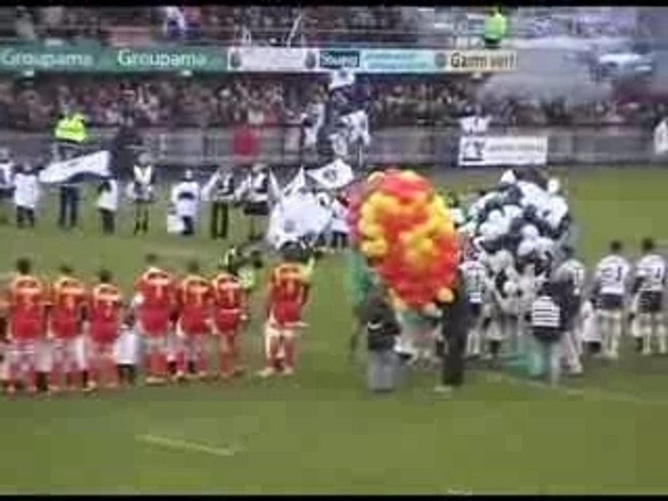 Entrée des joueurs cab-usap