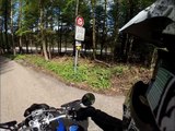 POLICE catches us! Forest Ride goes wrong! Yamaha DT 50 | HM Racing | Grenzgaenger | Zürich | GoPro
