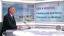 François Bayrou, invité des 4 Vérités sur France 2 - 130515