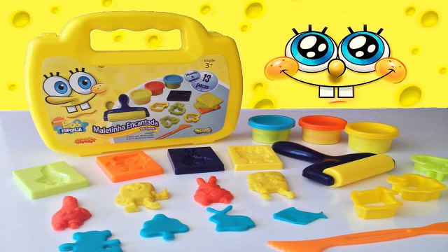 Play Doh How to make Spongebob Squarepants Bob Esponja