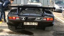Lamborghini Countach ANSA Sport Exhaust Start and Rev