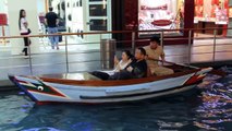 2013 -Sampan Ride -The Shoppes at Marina Bay Sands Shopping Mall Boats Singapore HD
