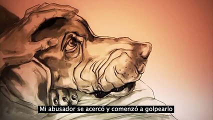 Su pareja le dio una brutal golpiza y esto es lo que su perro hizo por ella