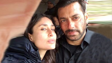Salman Khan & Kareena Kapoor's SELFIE In Kashmir