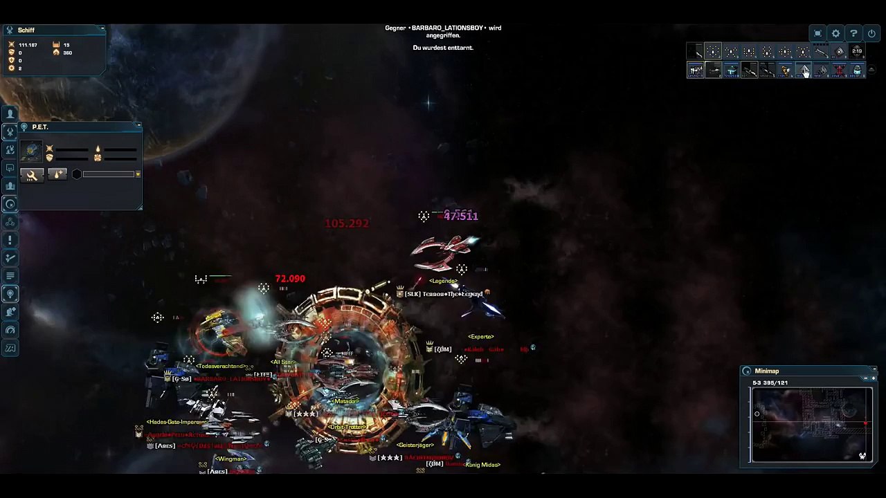Darkorbit - Full Damage Vanquisher