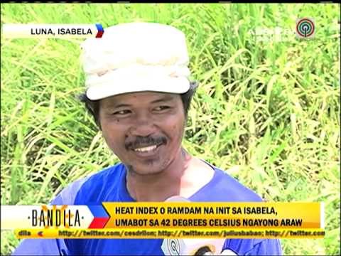 Isabela heat index soars to 42C