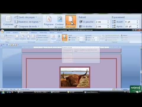 5 - Mise en page, espacements avant et après, arrière plan de page