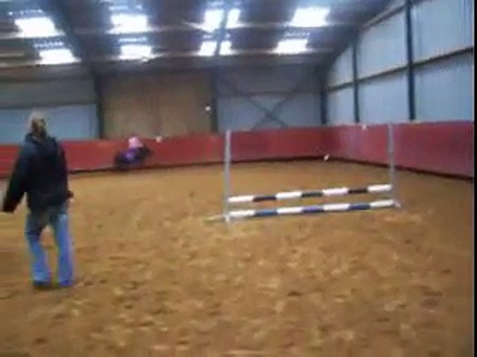 Elien en Bikkel jumping