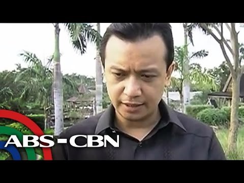 Trillanes, naaberya bago makapasok sa Batangas farm