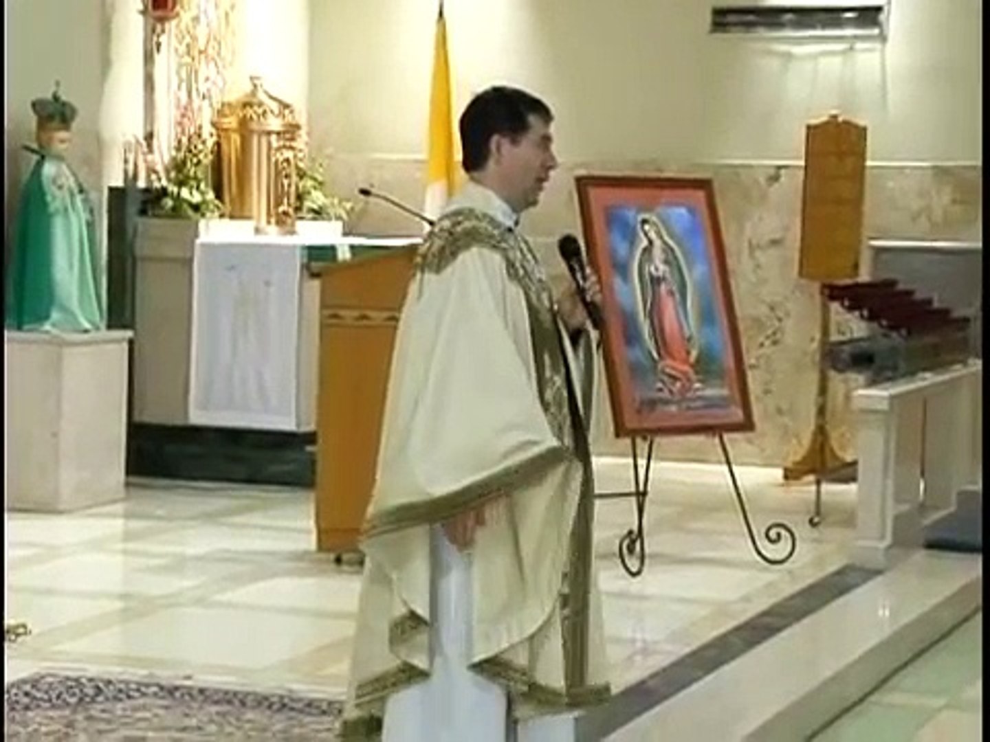 ⁣Fr. Frank Preaching at Baptism of Saved Babies