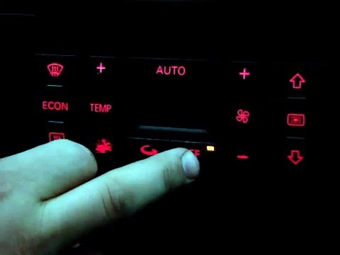 How to change temperature units in Audi Climatornic (A4, A3, A2, A6, TT) celsius fahrenheit