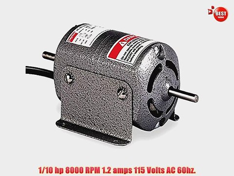 Dayton Universal AC/DC Open Motor 1/10 hp 8000 RPM 115 volts Rotation CCW Model 2M037